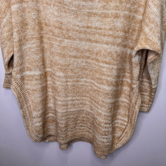 Anthropologie Field Flower Cowl Neck Tunic Sweater Side Slits Size Medium - Picture 13 of 13